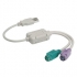 **UNBRANDED USB TO PS/2 KEYBOARD AND MOUSE ADAPTOR**