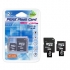 PEAK 2GB MICRO SD + MINI SD ADAPTER + SD ADAPTER MLC RETAIL